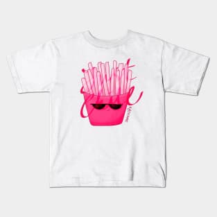 PINK Fries Kids T-Shirt